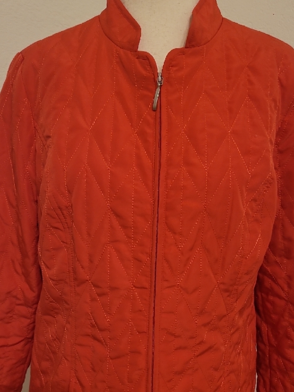 Chico's Quilted Lightweight Zip Jacket - Picture 4 of 6
